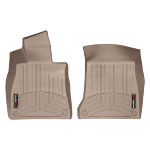 Передние коврики Mercedes S W222 2013- с бортом бежевые 455711 WeatherTech