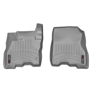 Передние коврики Nissan Leaf 2013-15 с бортом серые 465501 WeatherTech