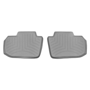 Задние коврики Nissan Leaf 2013-15 с бортом серые 465502 WeatherTech
