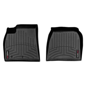 Передние коврики Tesla Model S 2012- c бортиком черные 444581 WeatherTech