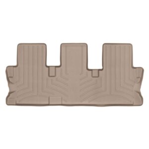 Передние коврики Toyota Highlander 2014- с бортом бежевый 3 ряд 456323 WeatherTech