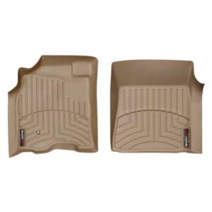 Передние коврики Toyota Sequoia 2007-12 с бортом бежевые 452771 WeatherTech