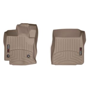 Передние коврики Toyota Venza 2012- с бортом бежевые 454721 WeatherTech