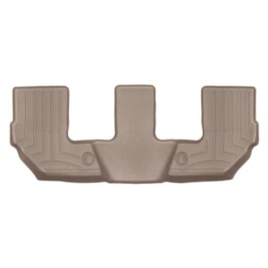 Задние коврики Volvo XC90 2016- с бортом бежевые Hybrid 458283 WeatherTech