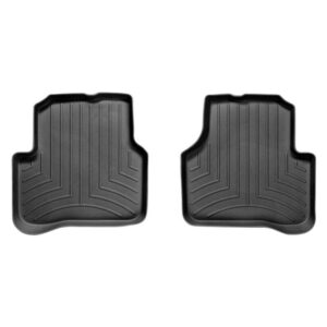 Задние коврики Volkswagen Passat B6/B7 2008-14 с бортом черные 441672 WeatherTech