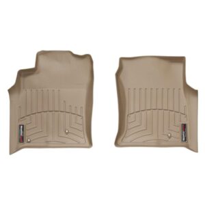 Передние коврики Toyota Land Cruiser Prado 120 2003-08 с бортом бежевые 450701 WeatherTech