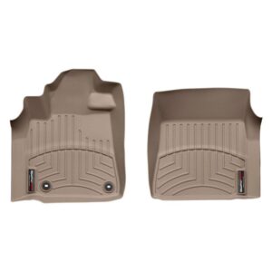 Передние коврики Toyota Sequoia 2013- с бортом бежевые 454081 WeatherTech