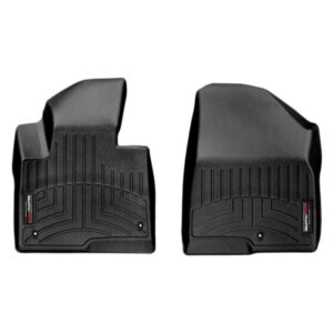 Передние коврики Hyundai Santa Fe 2012- с бортом черные 444401 WeatherTech