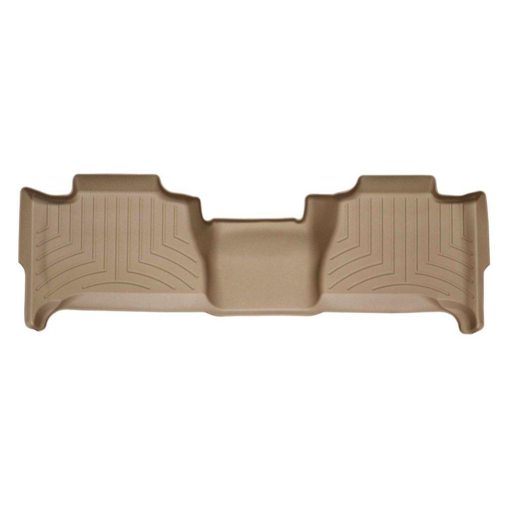 Задние коврики Cadillac Escalade 2007-с бортом бежевые 450666 WeatherTech Кадиллак Эскалейд