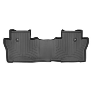 Задние коврики Honda Pilot 2017- с бортом черные 448392 WeatherTech