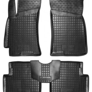 Полиуретановые коврики Daewoo Lanos 1998- черный, кт - 4шт 11146 Avto-Gumm